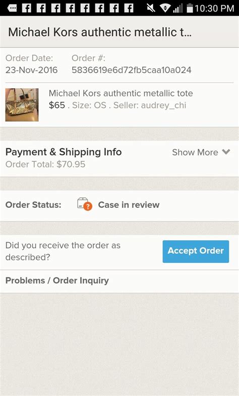 michael kors shipping tracking